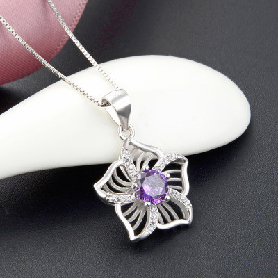 Birthstone Pendant Necklace